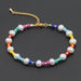 Bulk Jewelry Wholesale summer colored pearl beach foot anklet JDC-gbh266 Wholesale factory from China YIWU China