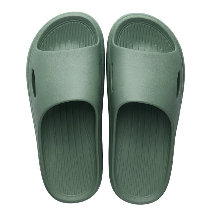 Wholesale Summer Couple Thick Sole EVA Slippers JDC-SP-FenD001 Slippers 芬典 green 220 CM Wholesale Jewelry JoyasDeChina Joyas De China