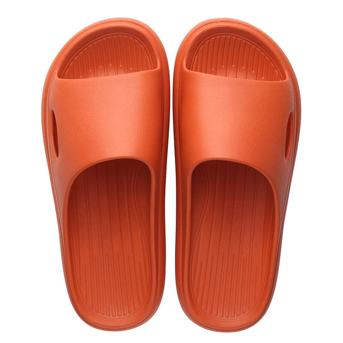 Wholesale Summer Couple Thick Sole EVA Slippers JDC-SP-FenD001 Slippers 芬典 orange 220 CM Wholesale Jewelry JoyasDeChina Joyas De China