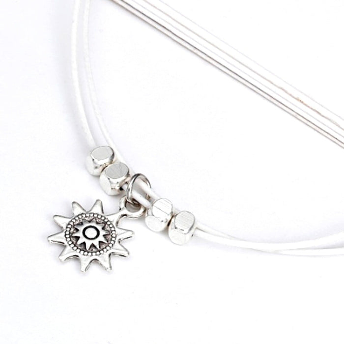 Wholesale Sun Elephant Electroplated Alloy Beach Anklet JDC-AS-YeB008 anklets 烨贝 Wholesale Jewelry JoyasDeChina Joyas De China