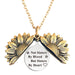 Wholesale Sunflower Open Stainless Steel Graduation Season Necklace MOQ≥2 JDC-NE-GangGu003 Necklaces 钢古 MOQ2 T00004 gold Wholesale Jewelry JoyasDeChina Joyas De China