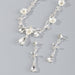 Wholesale super flash Flower Rhinestone Necklace JDC-NE-E318 necklaces 奈珠 Wholesale Jewelry JoyasDeChina Joyas De China