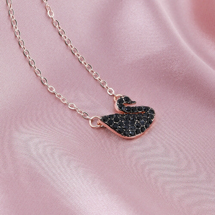 Wholesale Swan personalized street shot Necklace MOQ≥2 JDC-NE-YiD012 necklaces 宜达 Wholesale Jewelry JoyasDeChina Joyas De China