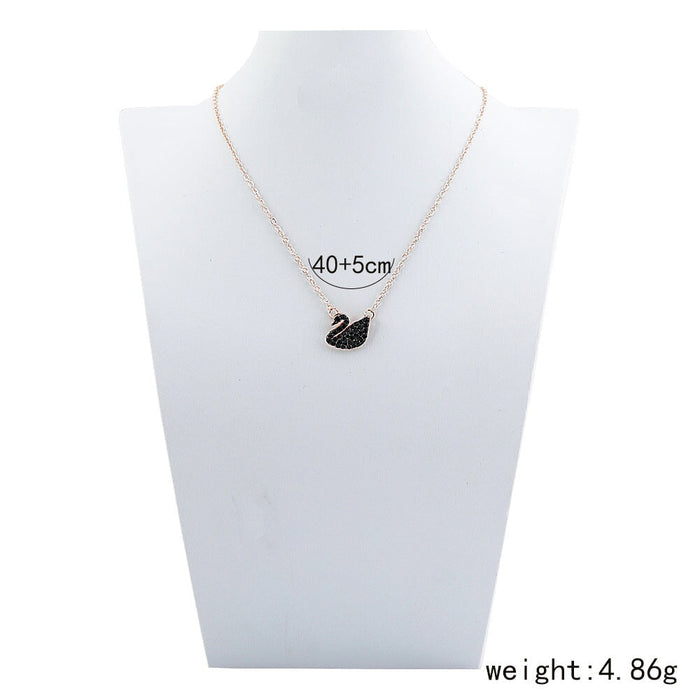 Wholesale Swan personalized street shot Necklace MOQ≥2 JDC-NE-YiD012 necklaces 宜达 Wholesale Jewelry JoyasDeChina Joyas De China