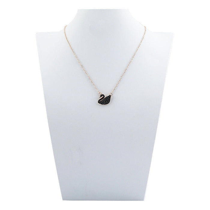 Wholesale Swan personalized street shot Necklace MOQ≥2 JDC-NE-YiD012 necklaces 宜达 black MOQ2 Wholesale Jewelry JoyasDeChina Joyas De China