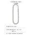 Wholesale Sweater Chain Titanium Steel Chain Necklaces pack of 2 JDC-NE-QZ004 Necklaces JoyasDeChina Wholesale Jewelry JoyasDeChina Joyas De China