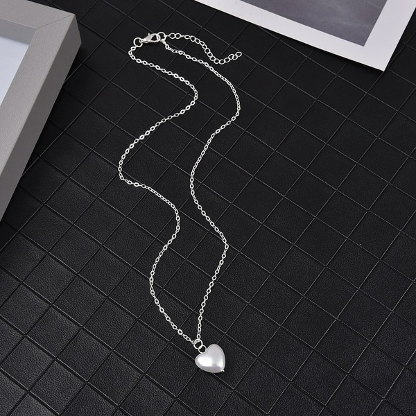 Wholesale sweet beauty love pearl necklace JDC-NE-RL002 NECKLACE JoyasDeChina Wholesale Jewelry JoyasDeChina Joyas De China