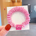 Wholesale sweet candy color hair rope JDC-HS-i307 Hair Scrunchies JoyasDeChina 4# Pink Wholesale Jewelry JoyasDeChina Joyas De China