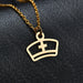 Wholesale Syringe Nurse Cap Gold Plated Doctor Stainless Steel Necklace JDC-NE-HF002 Necklaces 泓飞 Nurse hat gold Wholesale Jewelry JoyasDeChina Joyas De China