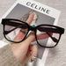 Wholesale Tan Yellow large frame anti UV driving Sunglasses JDC-SG-JinF039 Sunglasses 季丰 Wholesale Jewelry JoyasDeChina Joyas De China
