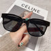 Wholesale Tan Yellow large frame anti UV driving Sunglasses JDC-SG-JinF039 Sunglasses 季丰 Wholesale Jewelry JoyasDeChina Joyas De China