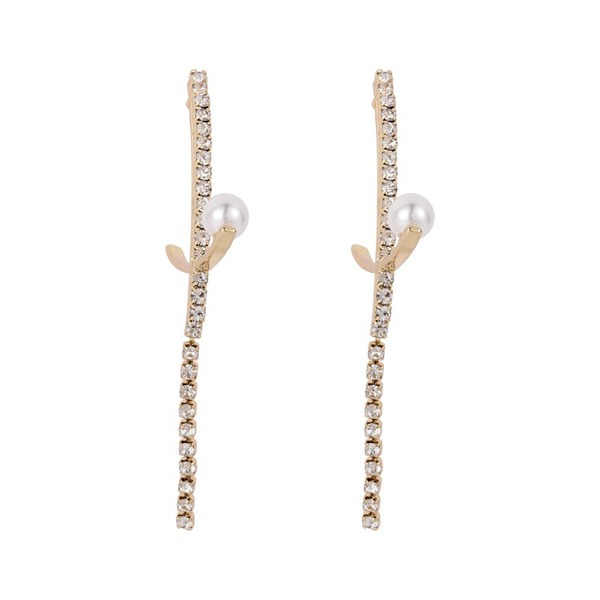 Wholesale tassel arc alloy earrings JDC-ES-W331 Earrings JoyasDeChina Wholesale Jewelry JoyasDeChina Joyas De China