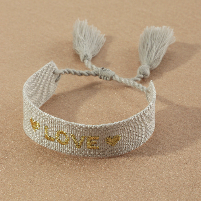 Wholesale tassel woven bracelet JDC-BT-E261 Bracelet JoyasDeChina BZ1475huihuang Wholesale Jewelry JoyasDeChina Joyas De China