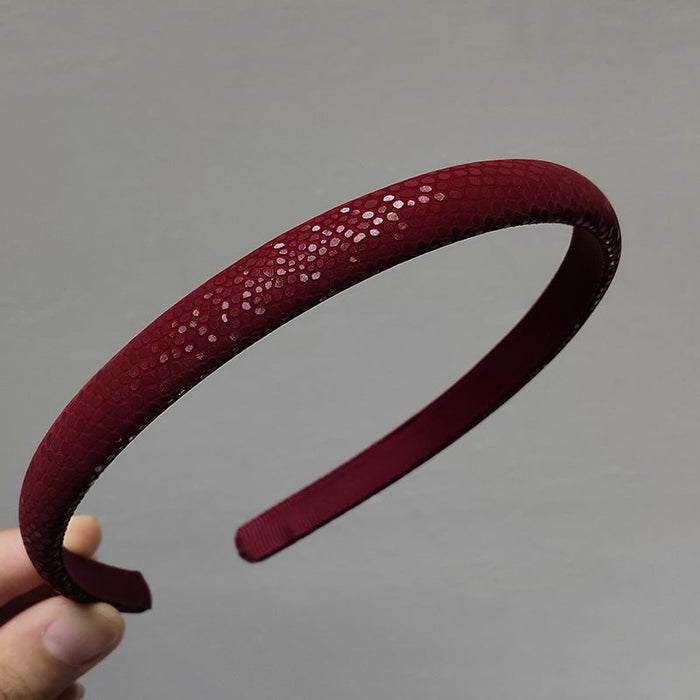 Wholesale temperament cortical fine hair hoop JDC-HD-TC008 Headband JoyasDeChina Purple red Wholesale Jewelry JoyasDeChina Joyas De China