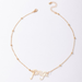 Wholesale temperament single layer letter necklace JDC-NE-C147 NECKLACE JoyasDeChina Wholesale Jewelry JoyasDeChina Joyas De China
