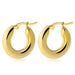 Wholesale temperament twisted artistic personality gas copper Earrings JDC-ES-WN037 Earrings 薇妮 AER437 earring Wholesale Jewelry JoyasDeChina Joyas De China