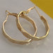 Wholesale temperament twisted artistic personality gas copper Earrings JDC-ES-WN037 Earrings 薇妮 Aer948 gold Wholesale Jewelry JoyasDeChina Joyas De China