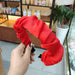 Bulk Jewelry Wholesale Tencel pleated hair bandJDC-HD-O040 Wholesale factory from China YIWU China