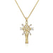 Bulk Jewelry Wholesale The Necklace of the Undead Jesus Cross JDC-ag119 Wholesale factory from China YIWU China