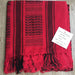 Wholesale Thick cotton square scarf JDC-SC-GE006 scarf 关尔 Red Wholesale Jewelry JoyasDeChina Joyas De China