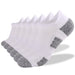 Wholesale Thick non-slip running socks JDC-SK-LZL-002 Sock 两只狼 6 pairs of white 35-38 Wholesale Jewelry JoyasDeChina Joyas De China