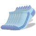 Wholesale Thick non-slip running socks JDC-SK-LZL022 Sock 两只狼 Blue 6 pairs 35-38 Wholesale Jewelry JoyasDeChina Joyas De China