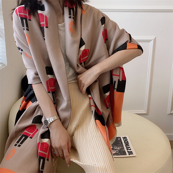 Wholesale thick scarf JDC-SF-SL029 scarf JoyasDeChina Wholesale Jewelry JoyasDeChina Joyas De China