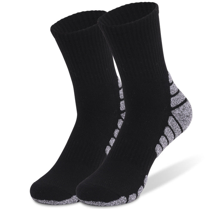 Wholesale Thicken outdoor climbing socks JDC-SK-LZL033 Sock 两只狼 black 35-38 Wholesale Jewelry JoyasDeChina Joyas De China