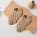 Wholesale Thin Cotton Socks JDC-SK-KeLY001 Sock 克蓝茵 khaki one size Wholesale Jewelry JoyasDeChina Joyas De China