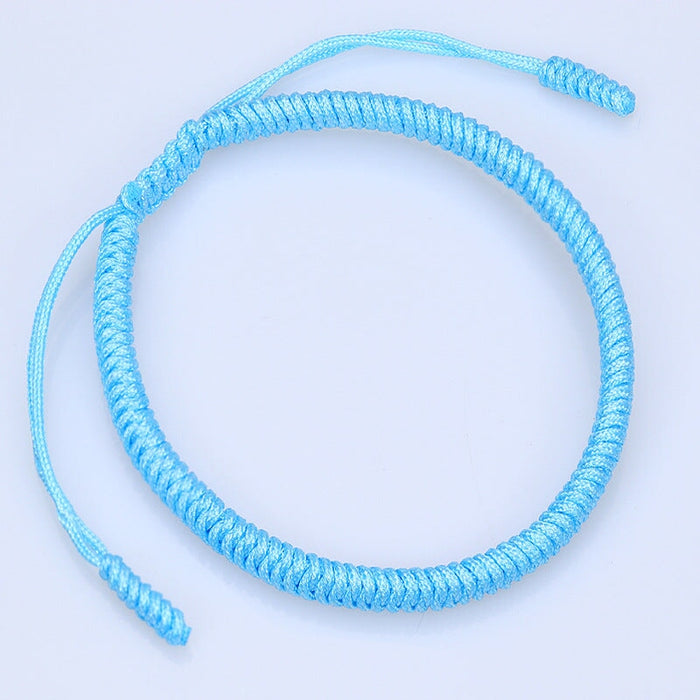 Wholesale Tibetan Knot Cotton Thread Braided Bracelet JDC-BT-Yiye008 Bracelet 益烨 Wholesale Jewelry JoyasDeChina Joyas De China