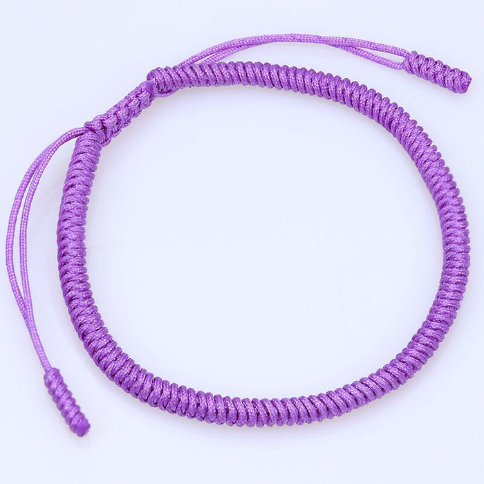 Wholesale Tibetan Knot Cotton Thread Braided Bracelet JDC-BT-Yiye008 Bracelet 益烨 Wholesale Jewelry JoyasDeChina Joyas De China