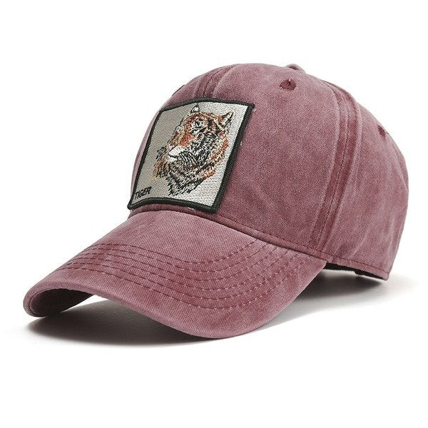 Wholesale tiger embroidered cotton hat JDC-FH-GSYH156 FashionHat 予画 Wholesale Jewelry JoyasDeChina Joyas De China