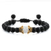 Wholesale Tiger Eye Stone Crown Natural Stone Beaded Bracelet JDC-BT-JiuJ019 Bracelet 九江 Wholesale Jewelry JoyasDeChina Joyas De China