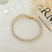 Wholesale titanium steel 18K gold plated retro bracelet JDC-BT-MiLi001 Bracelet 迷丽 Wholesale Jewelry JoyasDeChina Joyas De China