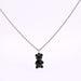 Wholesale Titanium Steel Alloy Bear Couple Necklace JDC-NE-ChenY001 Necklaces 晨远 black Wholesale Jewelry JoyasDeChina Joyas De China