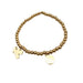 Wholesale titanium steel beaded elastic bracelet JDC-BT-Kaic001 Bracelet 凯翠 Wholesale Jewelry JoyasDeChina Joyas De China