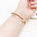 Wholesale titanium steel beaded elastic bracelet JDC-BT-Kaic001 Bracelet 凯翠 Wholesale Jewelry JoyasDeChina Joyas De China