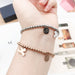 Wholesale titanium steel beaded elastic bracelet JDC-BT-Kaic001 Bracelet 凯翠 Wholesale Jewelry JoyasDeChina Joyas De China