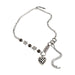 Wholesale Titanium Steel Black and White Checkered Necklaces JDC-NE-BY068 Necklaces 宝钰 Wholesale Jewelry JoyasDeChina Joyas De China