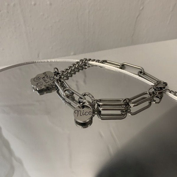 Wholesale titanium steel bracelet JDC-BT-BY016 Bracelet 宝钰 Wholesale Jewelry JoyasDeChina Joyas De China