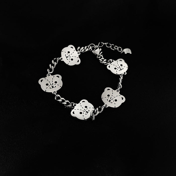Wholesale titanium steel bracelet JDC-BT-BY016 Bracelet 宝钰 Cat Wholesale Jewelry JoyasDeChina Joyas De China