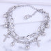 Wholesale titanium steel chain cross double bracelet JDC-BT-wy051 Bracelet JoyasDeChina Wholesale Jewelry JoyasDeChina Joyas De China