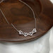 Wholesale titanium steel clover love clavicle chain neck chain JDC-NE-TD004 Necklces 一自 一然 Wholesale Jewelry JoyasDeChina Joyas De China