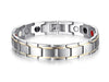 Wholesale Titanium Steel Couple Magnetic Bracelet JDC-BT-HUAY001 Bracelet 华印 Wholesale Jewelry JoyasDeChina Joyas De China
