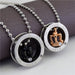 Wholesale Titanium Steel Couple Necklaces JDC-NE-LinZ021 Necklaces 凌兆 Wholesale Jewelry JoyasDeChina Joyas De China