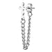 Wholesale Titanium Steel Cross Skull Earrings JDC-ES-GSGL006 Earrings 谷力 Wholesale Jewelry JoyasDeChina Joyas De China