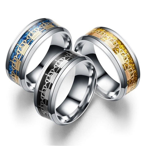 Wholesale Titanium steel crown ring JDC-RS-TS059 Rings 腾穗 Wholesale Jewelry JoyasDeChina Joyas De China