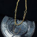 Wholesale Titanium Steel Cuban Chain Necklace JDC-NE-MiMu001 Necklaces 米目 K Gold-Asymmetric Wholesale Jewelry JoyasDeChina Joyas De China