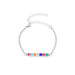 Wholesale Titanium Steel Gold Plated Drip Oil Colorful Bracelet JDC-BT-ZiR002 Bracelet 孜瑞 Wholesale Jewelry JoyasDeChina Joyas De China