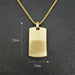 Wholesale Titanium Steel Gold Plated Necklace JDC-NE-FY018 Necklaces 福友 Wholesale Jewelry JoyasDeChina Joyas De China